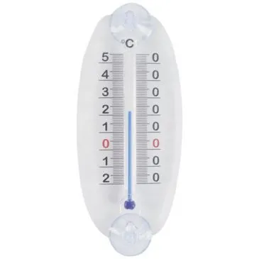 Thermometre fenetre transparent a ventouse - STIL
