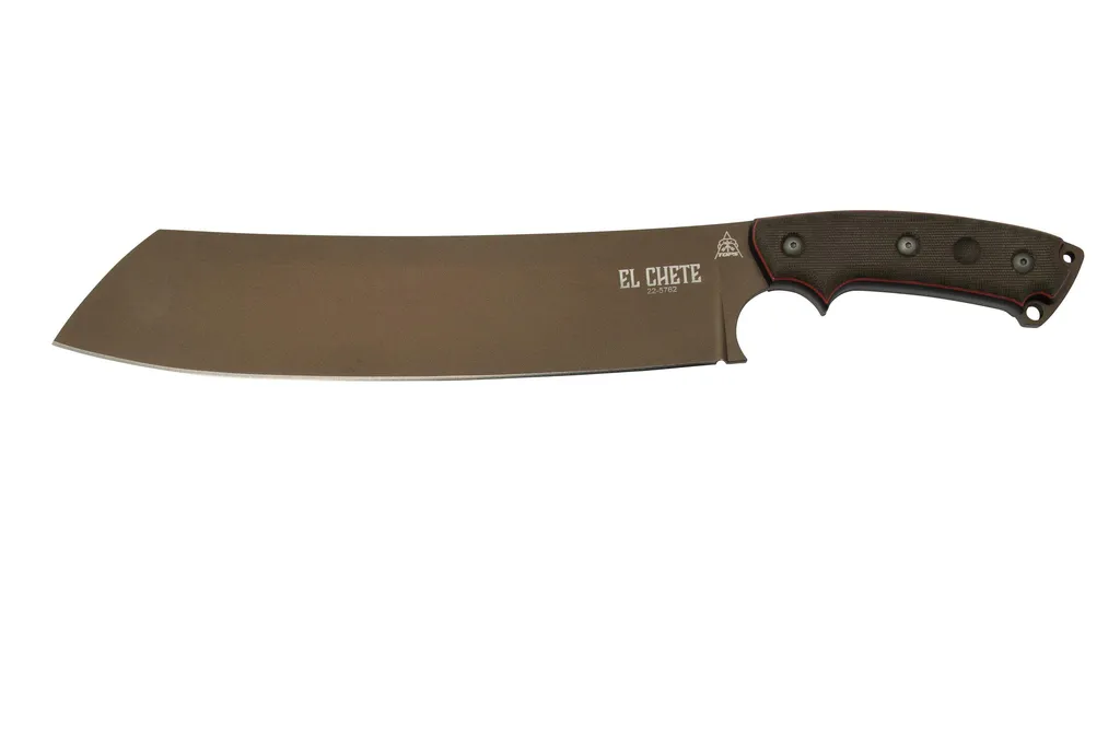 TOPS Knives El Chete ELCH-03 Midnight Bronze, machette