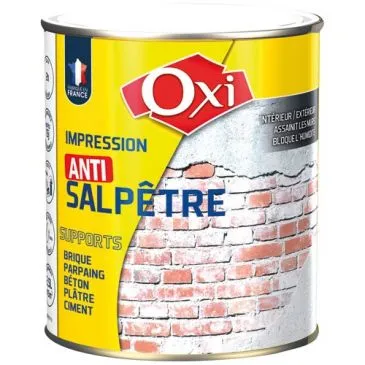 Traitement anti-salpêtre murs humides  2.5 L incolore  - OXI