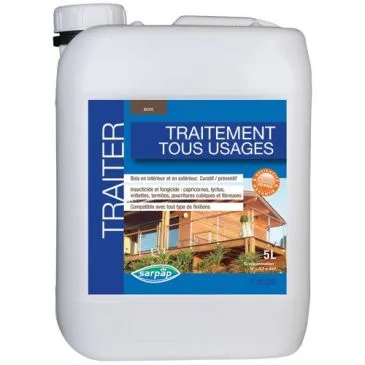 Traitement multi-usages insecticide et fongicide - 5 L - SARPAP