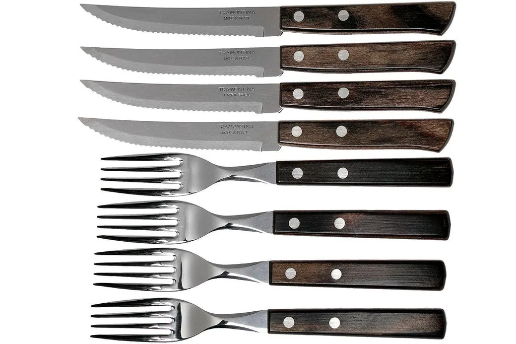 Tramontina Churrasco set de 8 couverts à steak, 29899-296