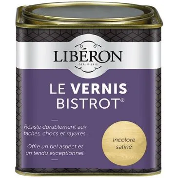 Vernis bistrot satiné 0.5 L incolore - LIBERON