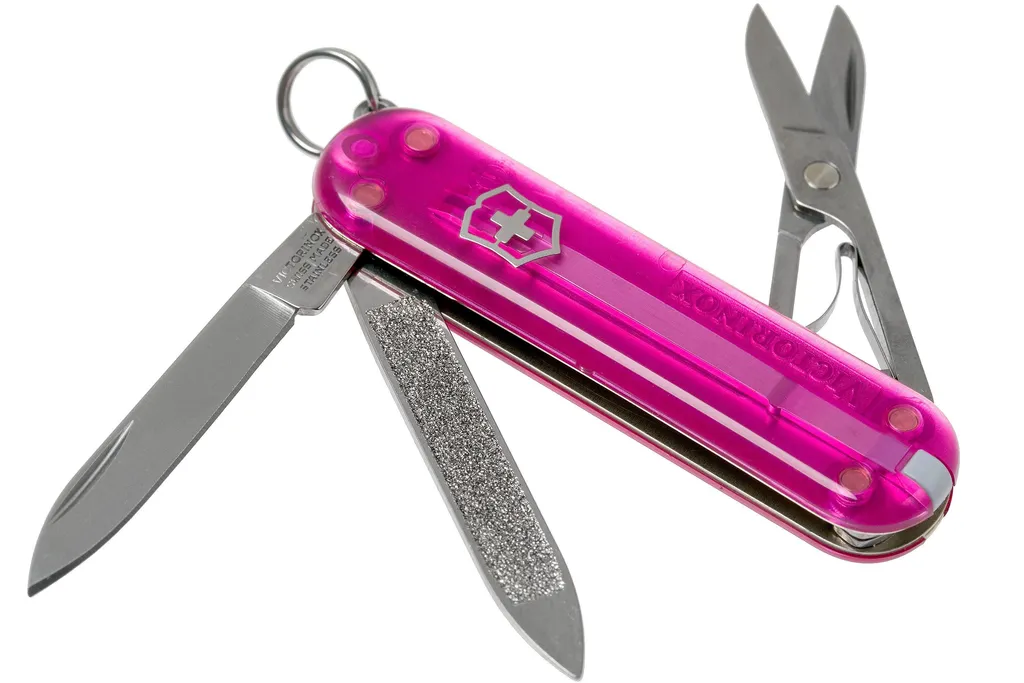 Victorinox Classic transparant rose 0.6203.T5 couteau suisse