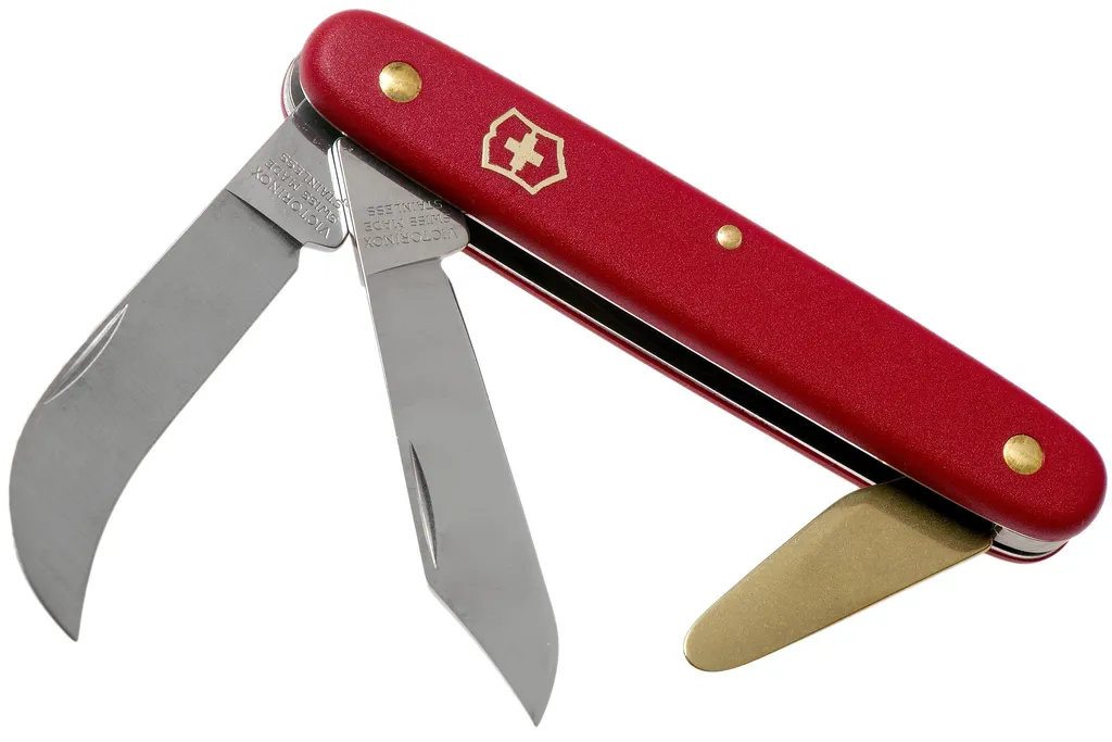 Victorinox Couteau Greffoir & Serpette 3 3.9116.B1 rouge