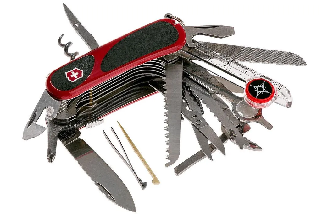 Victorinox EvoGrip S54 rouge-noir 2.5393.SC couteau suisse