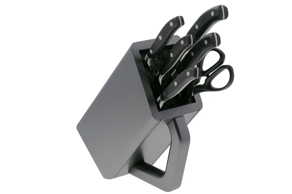 Victorinox Grand Maître Cutlery Block 7.7243.6, POM, bloc à couteaux, 7 pièces