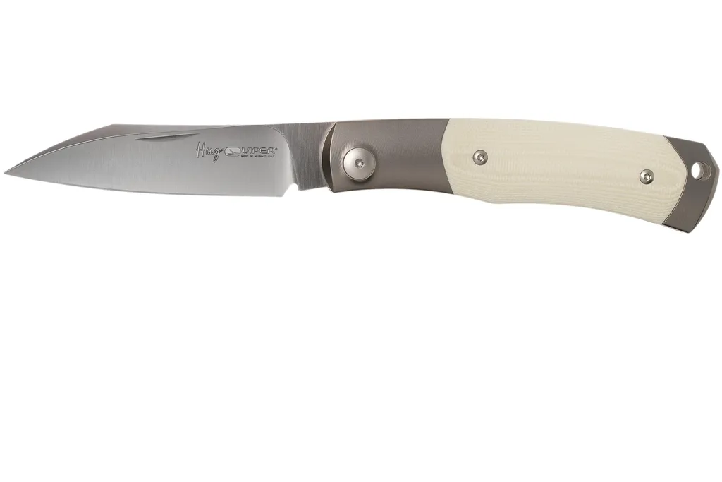 Viper Hug 2 V5994GI Ivory G10 couteau de poche, Sacha Thiel design