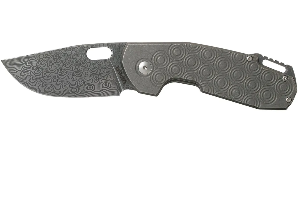 Viper Odino Rose Damascus V5918DSW Titanium couteau de poche, Jesper Voxnaes design