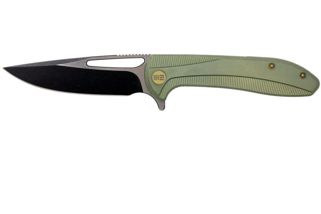 WE Knife 615E Cirrus couteau de poche, droppoint, blackwash/satiné