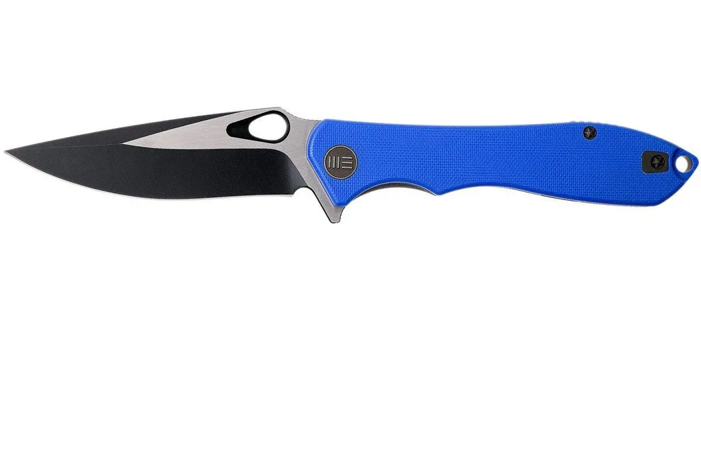 WE Knife 715C Ignition, Blue G10, Two Tone Blade, couteau de poche