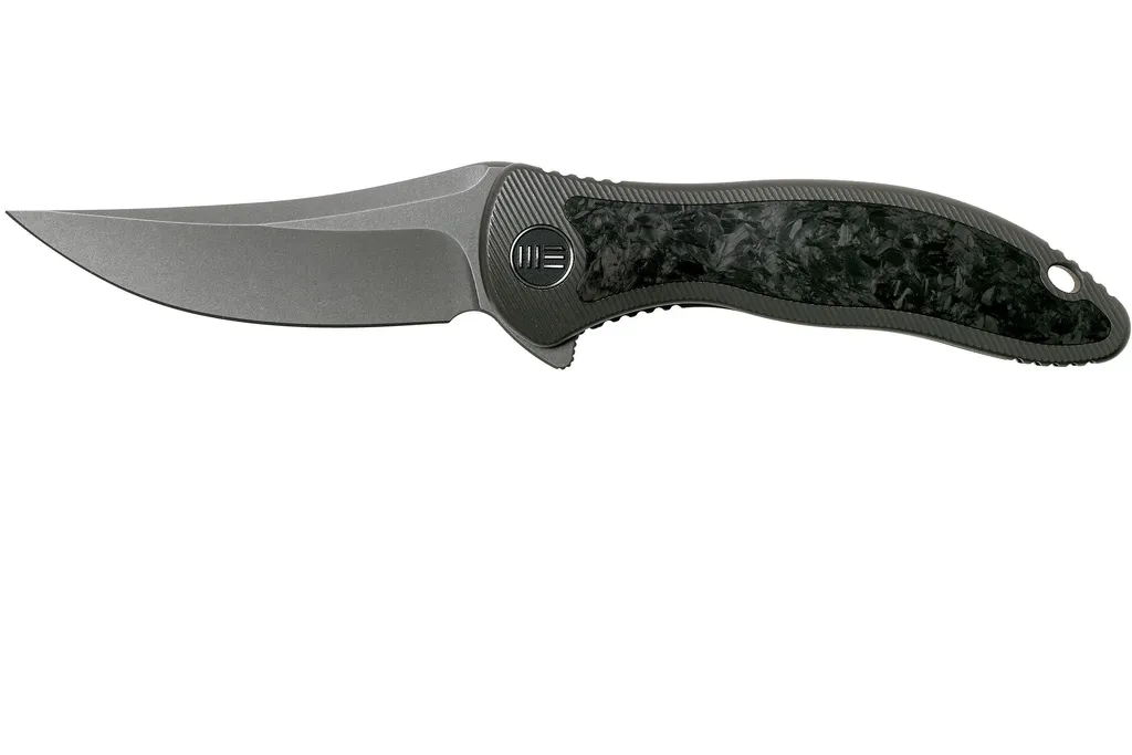 WE Knife Mini Synergy 2011DCF-A Shredded Carbonfiber couteau de poche, Jim O'Young design