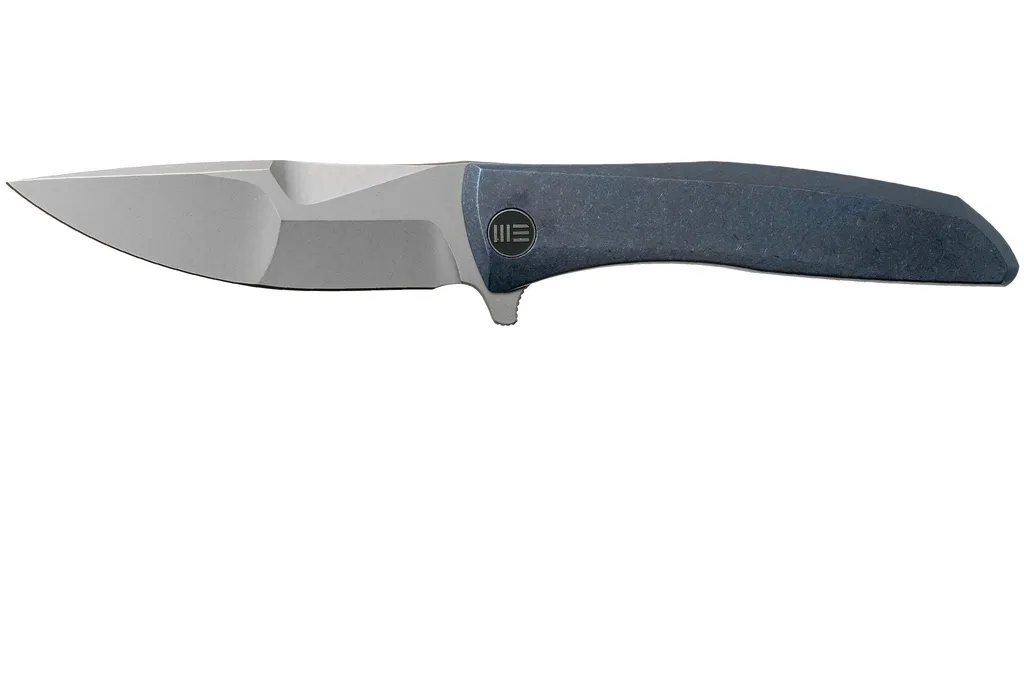 WE Knife Scoppio 923A Blue, Stonewashed couteau de poche, Toni Tietzel design