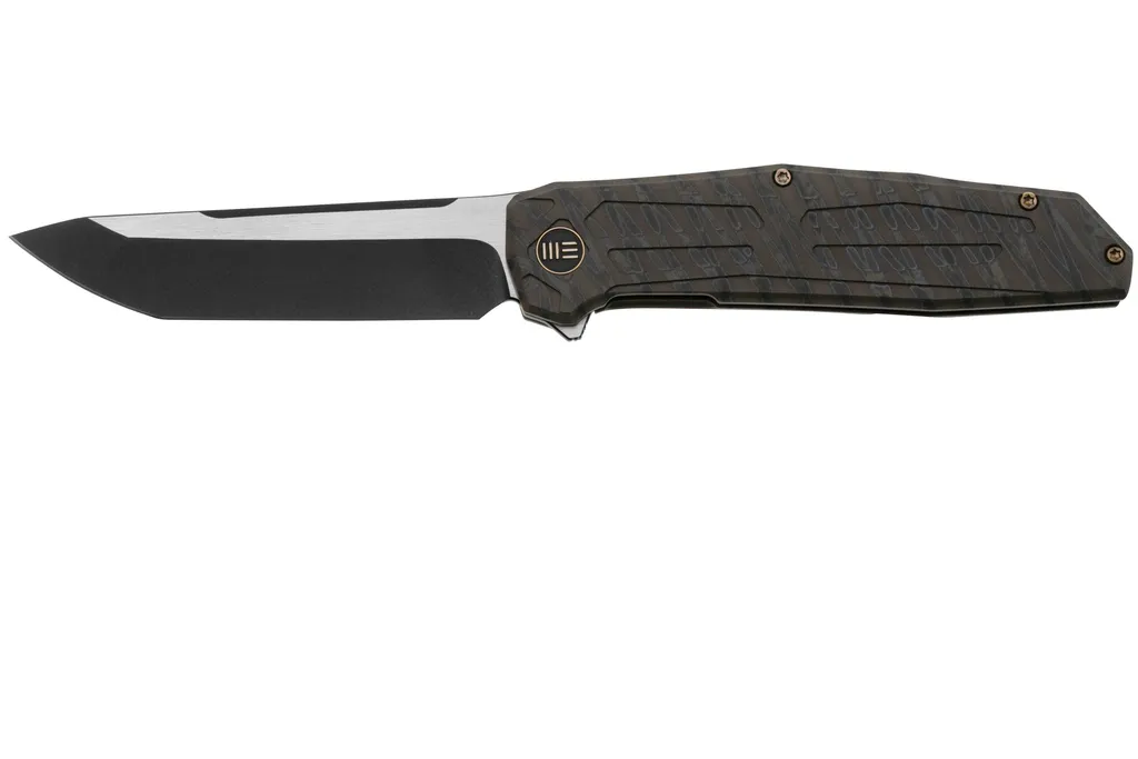 WE Knife Shadowfire WE22035-4, Tiger Stripe Flame Titanium, couteau de poche