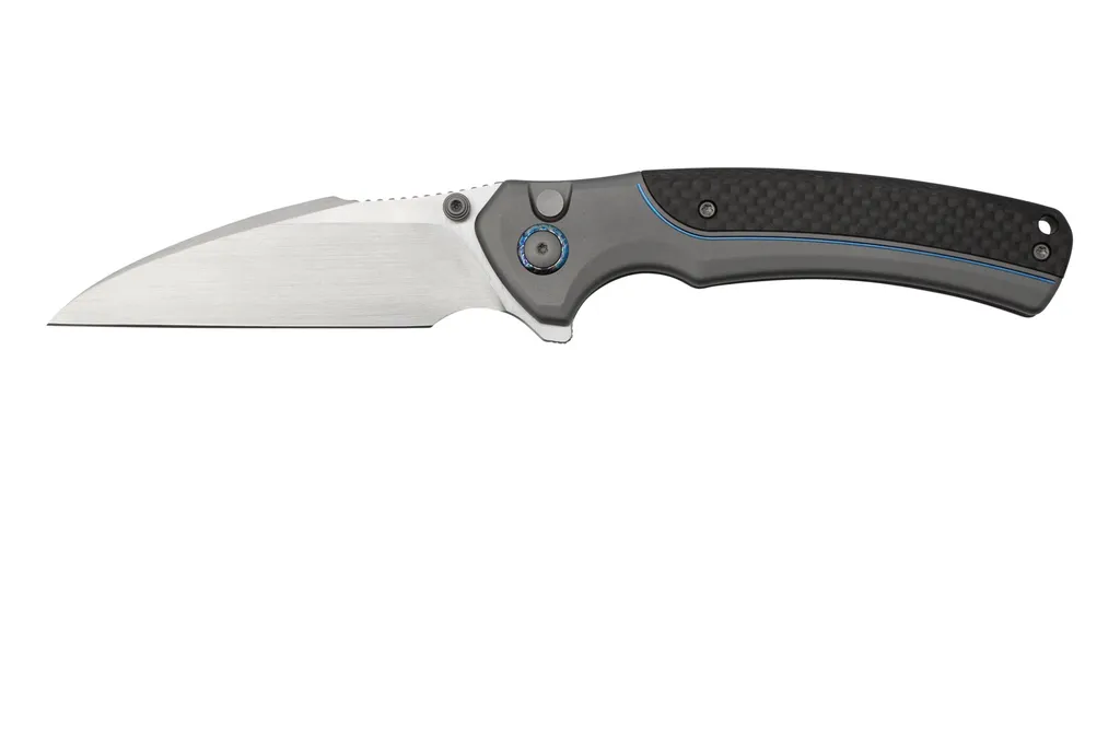 WE Knife Ziffius, WE22024A-2 Limited Edition, Integral Twill Carbonfiber Spacer, CPM 20CV couteau de poche