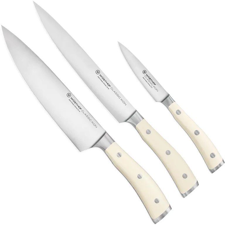 Wüsthof Classic Ikon Crème ensemble de couteaux, 3 pièces, 1120460301