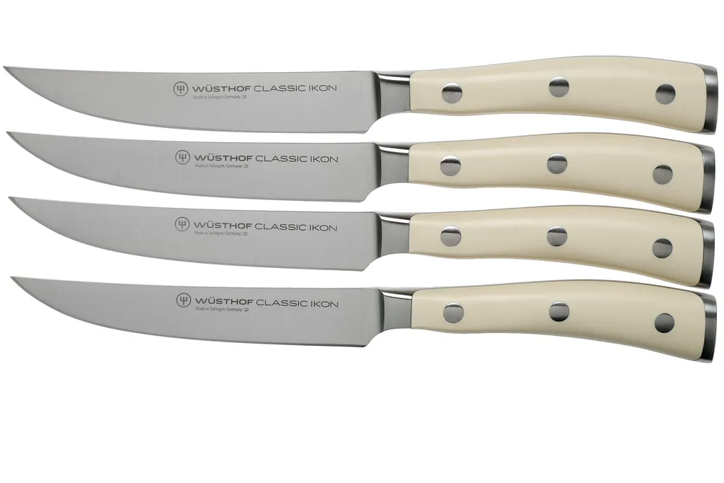 Wüsthof Classic Ikon Crème set de 4 couteaux à steak, 1120460401