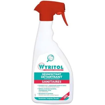 Wyritol désinfectant détartrant sanitaires 750 ml - WYRITOL
