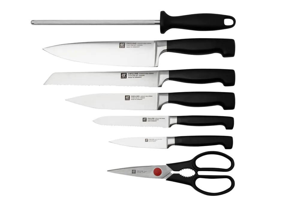 Zwilling J.A. Henckels Four Star 35140, set de couteaux 8 pièces avec bloc